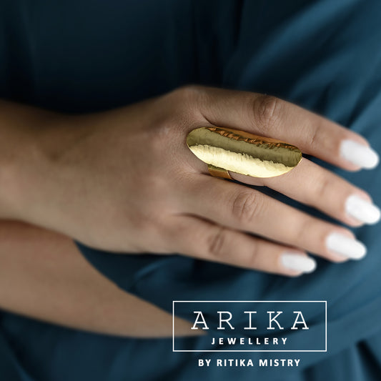 The Golden Statement Ring